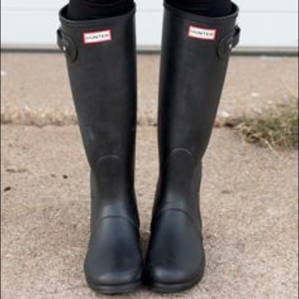 Hunter rain boots